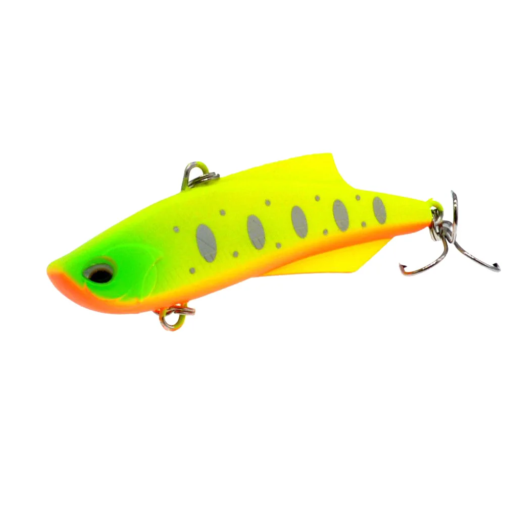 

WLDSLURE 1PC Sinking Vibration Fishing Lure Hard Plastic Artificial VIB Winter Ice Fishing Pike Bait Tackle Isca Peche