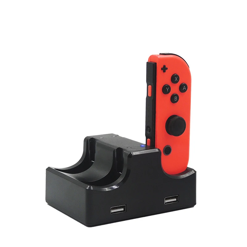 Charging Dock For Nintend Switch nintendoswitch Controller LED Charger For Nintendo Gamepad Charge Stand For Joy-con&Pro NS (1)