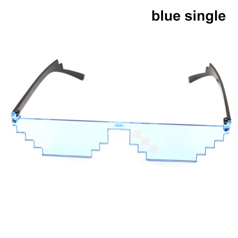 Для мужчин и женщин MLG Pixelated солнцезащитные очки Thug Life очки для вечеринки мозаика Винтаж глаз носить YJS Прямая поставка