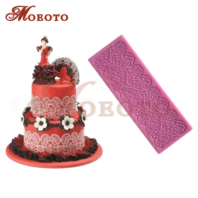 cake design silicone mat