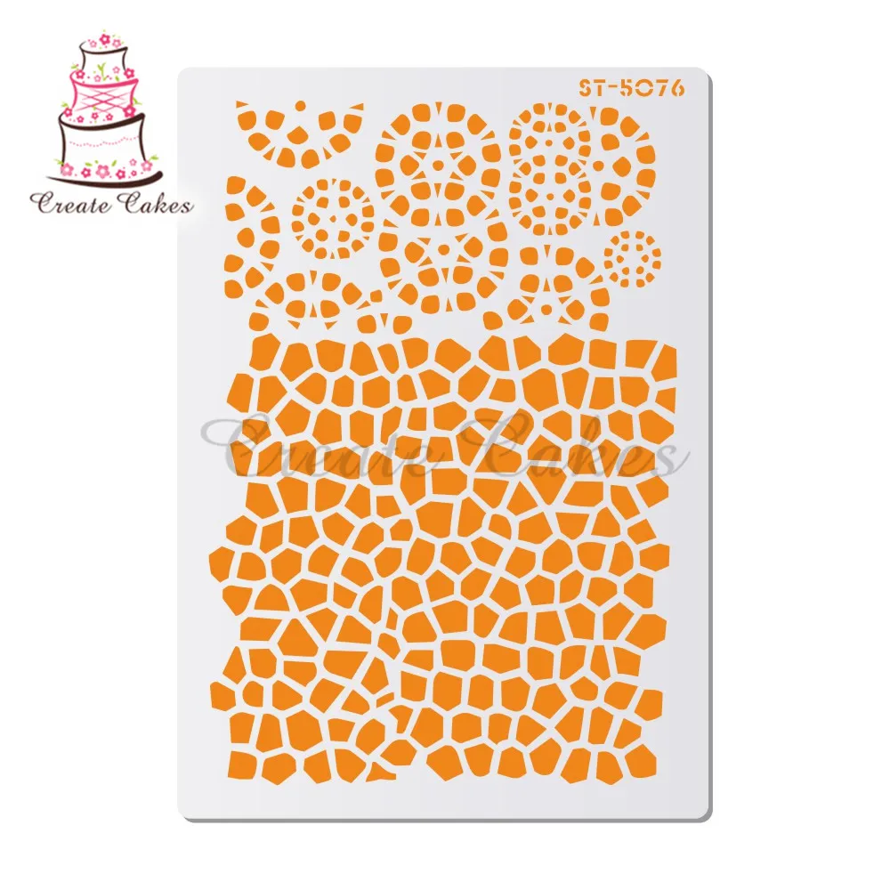 

Crack Stencils For Walls Painting Scrapbooking Stamp Album Decorative Embossing DIY Craft Paper Card Flower Template