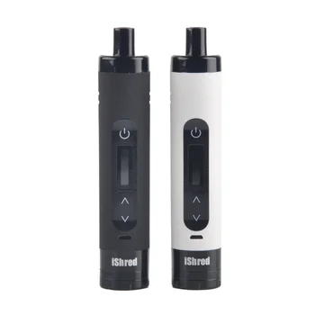 

Original iShred Dry Herb Vaporizer Pen Kits 2600mah Battery Built-in Herb Grinder Electronic Cigarette Vape Pen Kit