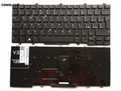 Это Итальянский клавиатура для DELL Latitude 13 7350 7450 3340 3350 черный без рамки клавиатуры это макет