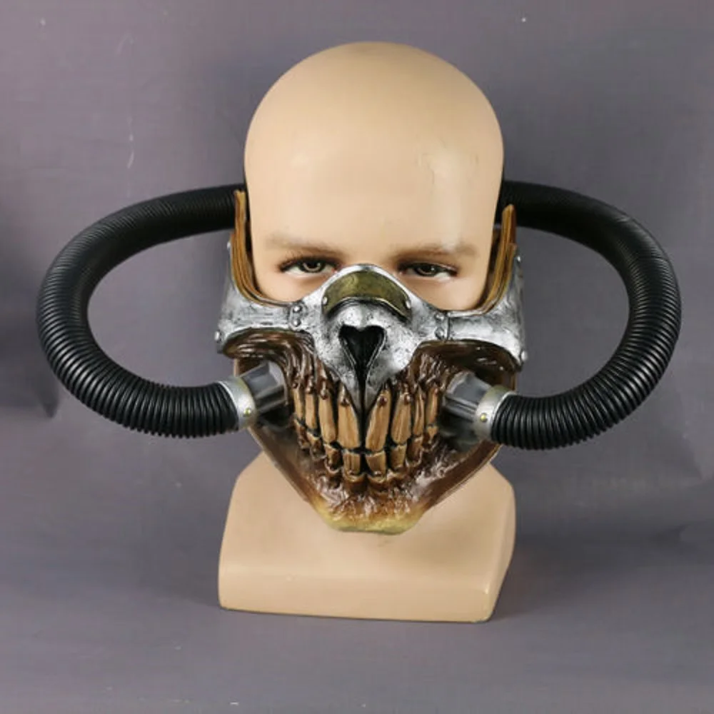 Маскарадная маска Mad Max в стиле панк скелета Хэллоуин дьявол реквизит косплей ПВХ