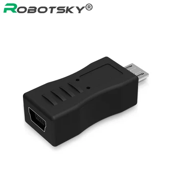 

Micro USB Male to Mini USB Female Adapter Connector Converter Adaptor for Mobile Phones MP3