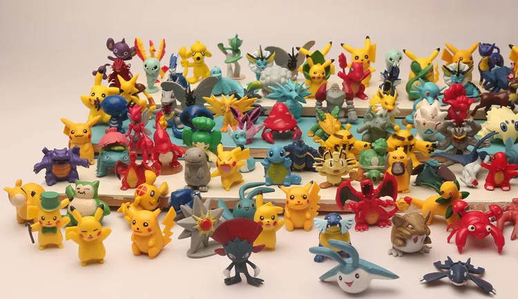 25pcs/bag 3-5CM Mini pokemones action figure Kids Toys Children Birthday Christmas Gifts AnimeToy