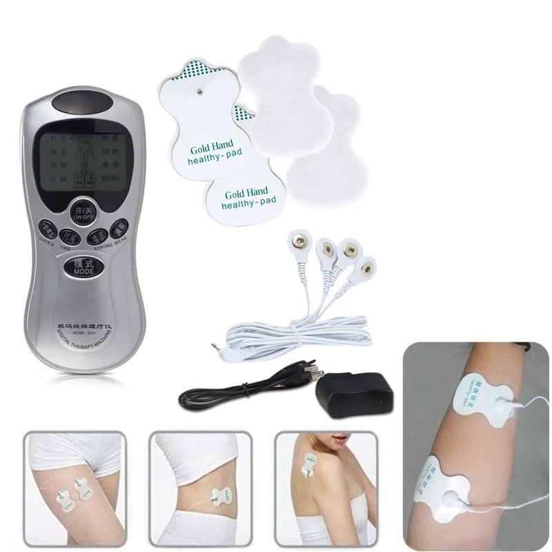 TENS Machine Digital Therapy Full Body Massager Pain Relief Acupuncture Back Body Healthy Care Promotion Price