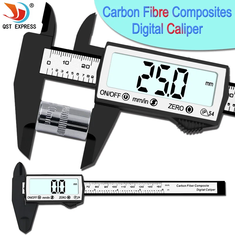 

Waterproof and oilproof plastic digital caliper 0-150mm IP54 protection level digital caliper