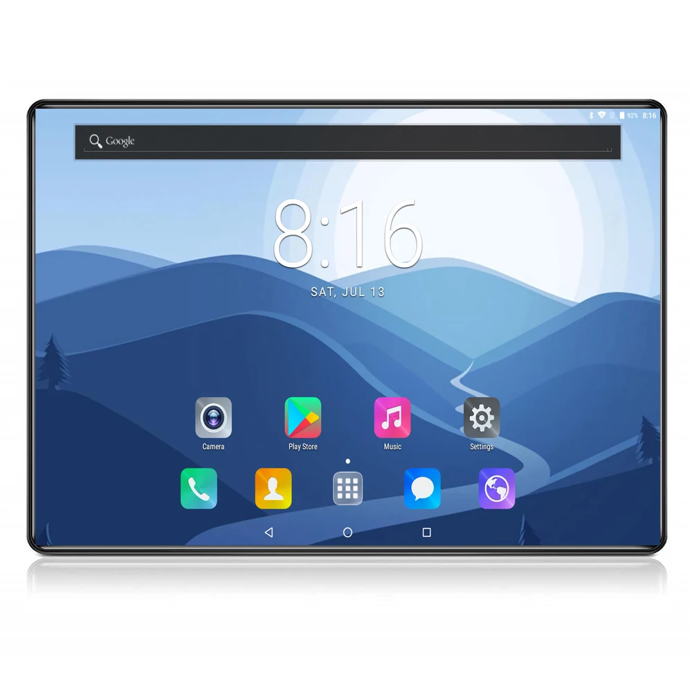 

New Edition Tempered 2.5D Glass 10 inch tablet Android 8.1 Deca Core 6GB RAM 128GB ROM 1920x1200 HD IPS 4G LTE GPS Media Pad