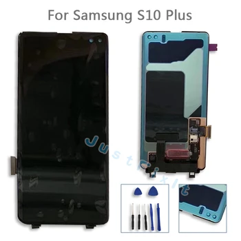 

Super AMOLED For Samsung Galaxy S10 2019 G9750 LCD Display Touch Screen Digitizer For S10 Plus Original