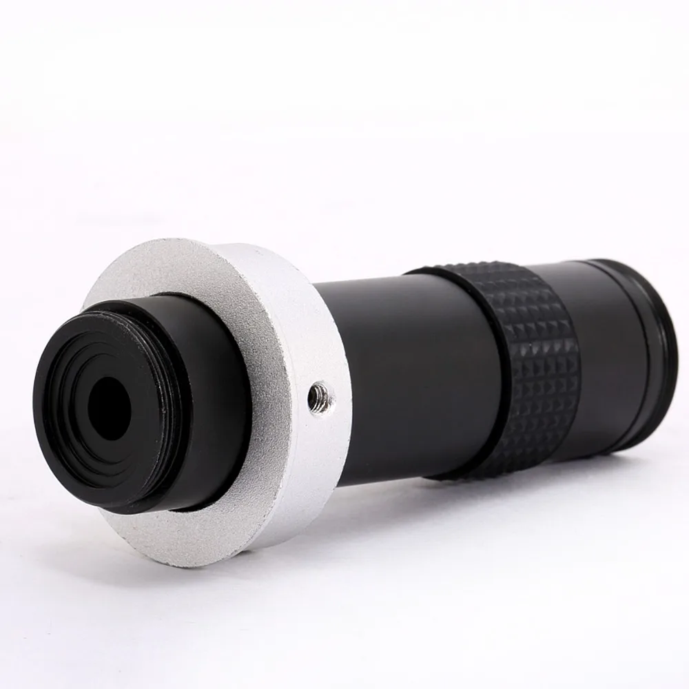 8X 120X Industry Microscope Zoom C mount Glass Lens 50mm 60mm 40mm for Industrial Microscope