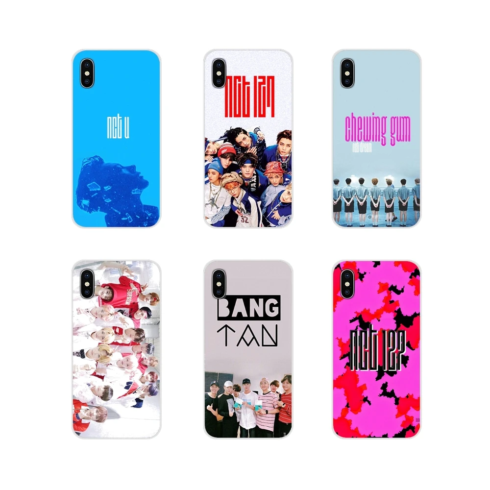 NCT 127 Kpop Boy group для Apple iPhone X XR XS MAX 4 4S 5 5S 5C SE 6 6S 7 8 Plus ipod touch Аксессуары чехлы телефонов |