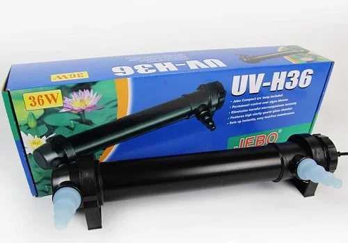 36W Aquarium UV Sterilizer Light Clarifier Fish Tank Pond Pump Filter