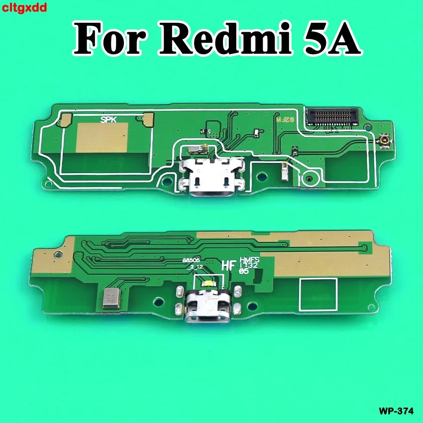 Микрофон модуль+ USB плата с зарядным портом гибкий кабель Разъем для Xiaomi Redmi 1 2 3 3S 4PRO 4A 4X 5A 6A Plus Замена - Цвет: Redmi 5A