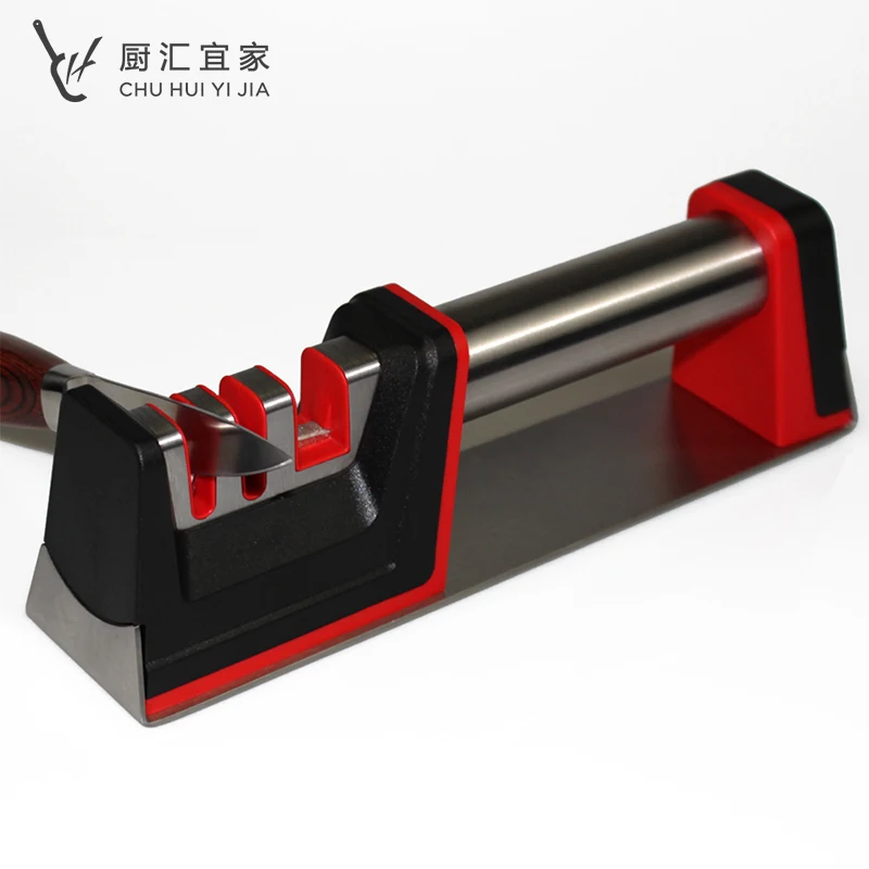 Professional Knife Sharpener 3 in 1 Diamond & Ceramic Coated Kitchen