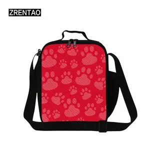 animal lunch tote