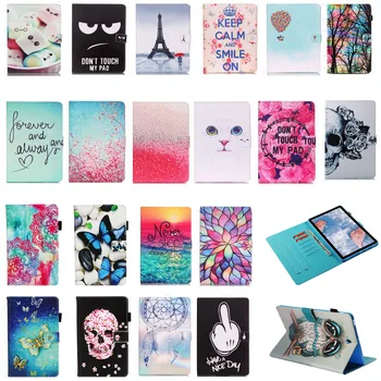 

Tablet Case For Samsung Galaxy Tab A 10.5 T590 T595 Stand Cover Flip PU Leather Magnetic Smart For Tab S4 10.5 T830 T835 Case