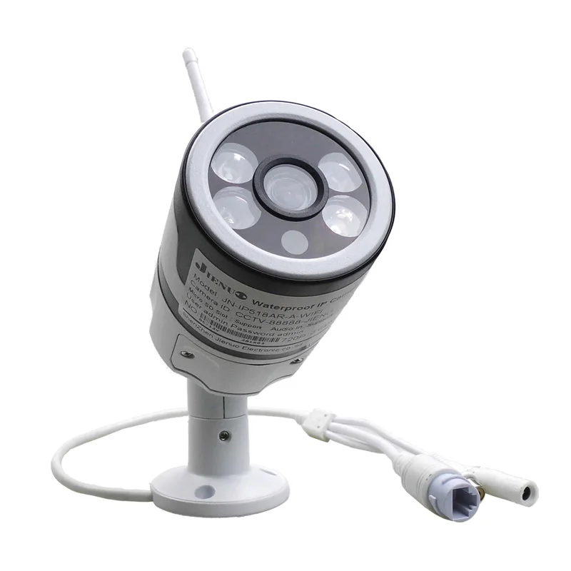 JIENU ip Camera wifi 720P 960P 1080P Outdoor Waterproof Wireless Home Cam CCTV Security Surveillance ipcam Smart white LED Color