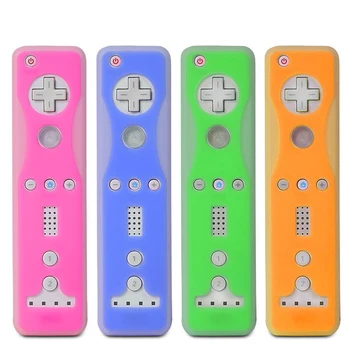 

Double Color Silicone case For Wii Nunchucks Controller Protective Cover For Wii Remote Joystick