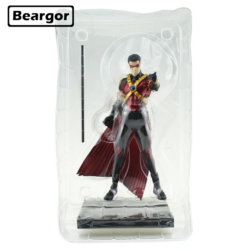 7 &quotDC Аниме Супер герой JLA Новый 52 красный Робин в коробке 18 см ПВХ фигурка