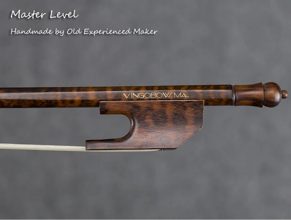 VINGOBOW Professional Snakewood барокко скрипки лук 74,5 см Extended Edition сладкий и четкий Тон прямой хорошо балансный 4/4