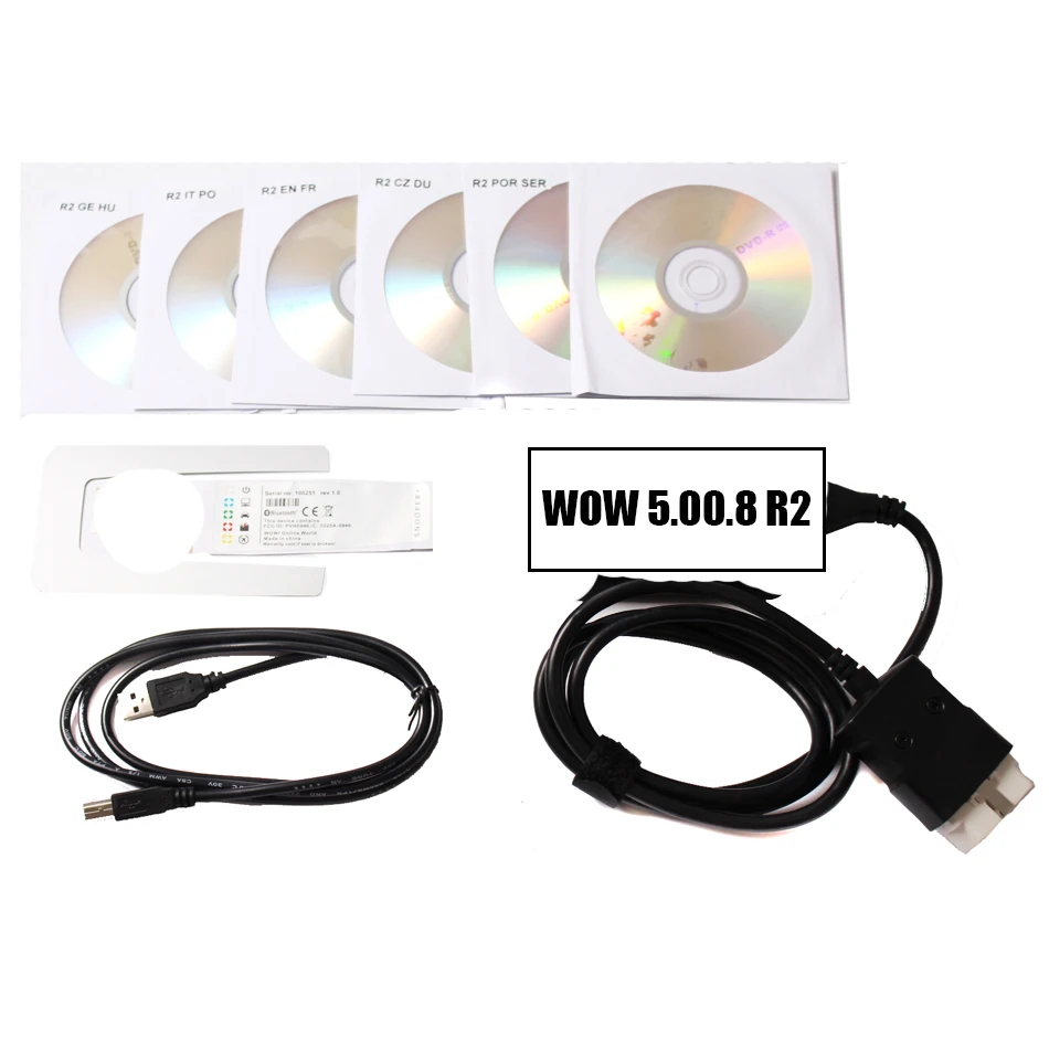 WOW SNOOPER Bluetooth 2015. R3/2016. R1 с keygen Wurth V5.00.8 R2 TCS CDP MAULTIDIAG PRO новый VCI MVDIAG диагностический