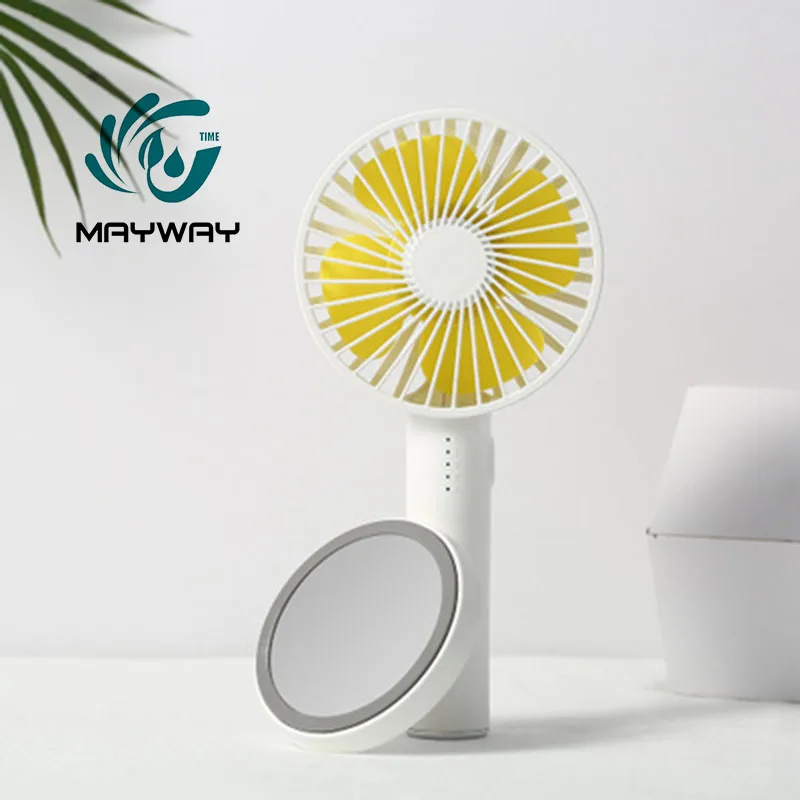 

4PCS/2PCS/1PCS Mini Fan Rechargeable USB Fan Portable Handheld Fan 3-Speed Mini USB Handy Small Desktop USB Cooling Fan Cooler