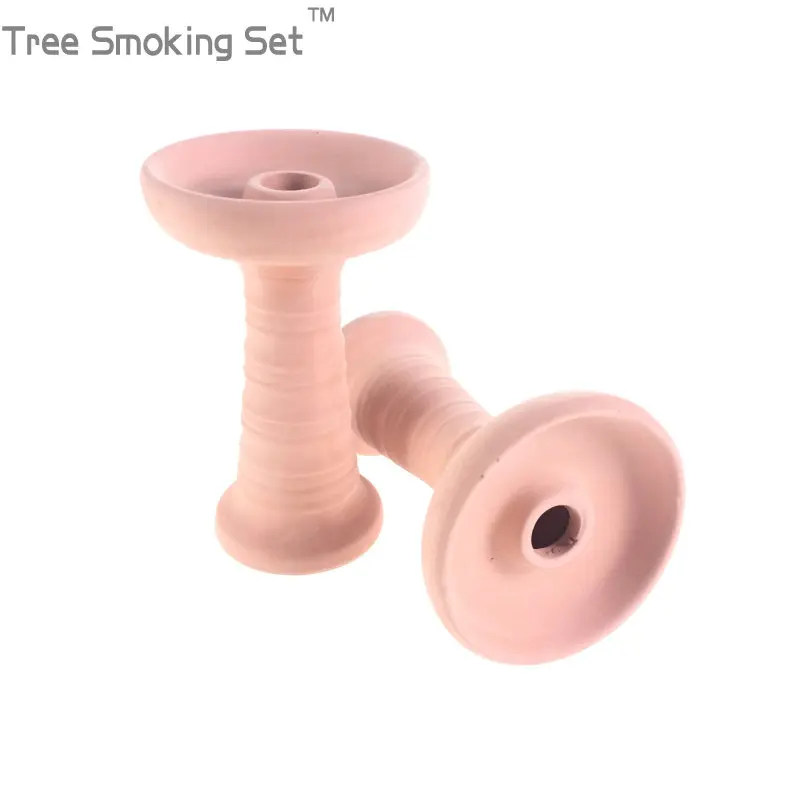 

bowl with hole ceramics clay high head shisha narguile hookah sheesha chicha narguile Arabia hookah accessories Tree Smoking Set