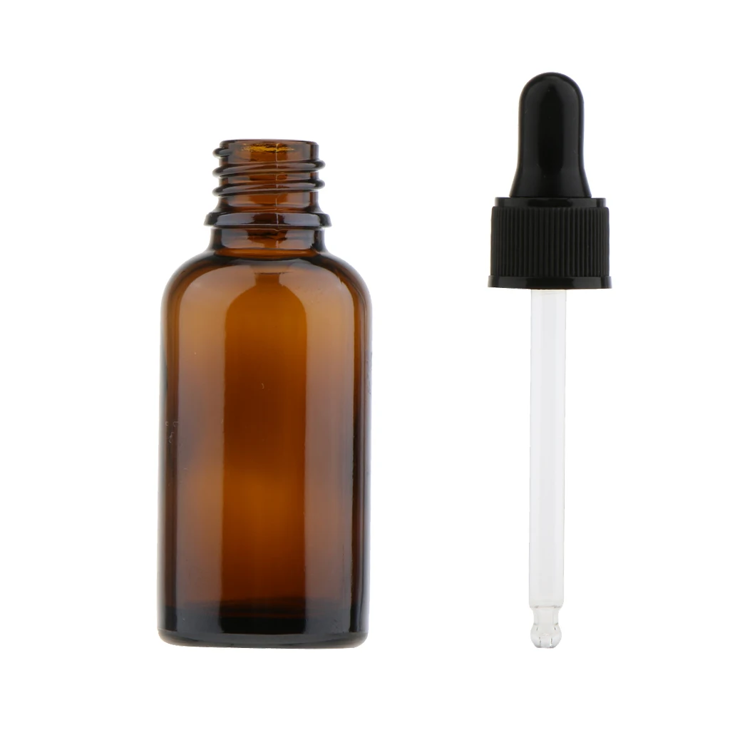 12x Empty Glass Eye Dropper Essential Oil Perfume Pipette Bottles 30ml 20ml Secure & Convenient Packaging