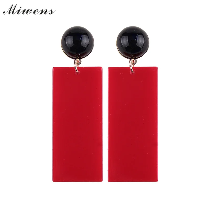 

Miwens New Minimalist Earring Jewelry Candy Color Ball Simple Earrings for Women Jewelry Bijoux Brinco Boucle d' Wholesale