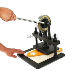 Manual Knife Die Press Pressure Cutting Leather Undercutting Machine Manual Leather Mold, Die Cutting Machine