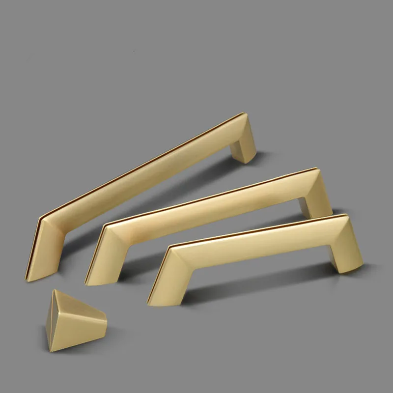 

Modern Gold Plated Zinc Alloy Furniture handle Dresser Knobs Cabinet handles and Drawer Knob Pulls