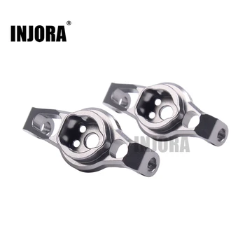 

INJORA 1Pair TRX4 Aluminum Front Caster Blocks Portal Drive for RC Crawler TRAXXAS TRX-4 8232 Upgrade Parts