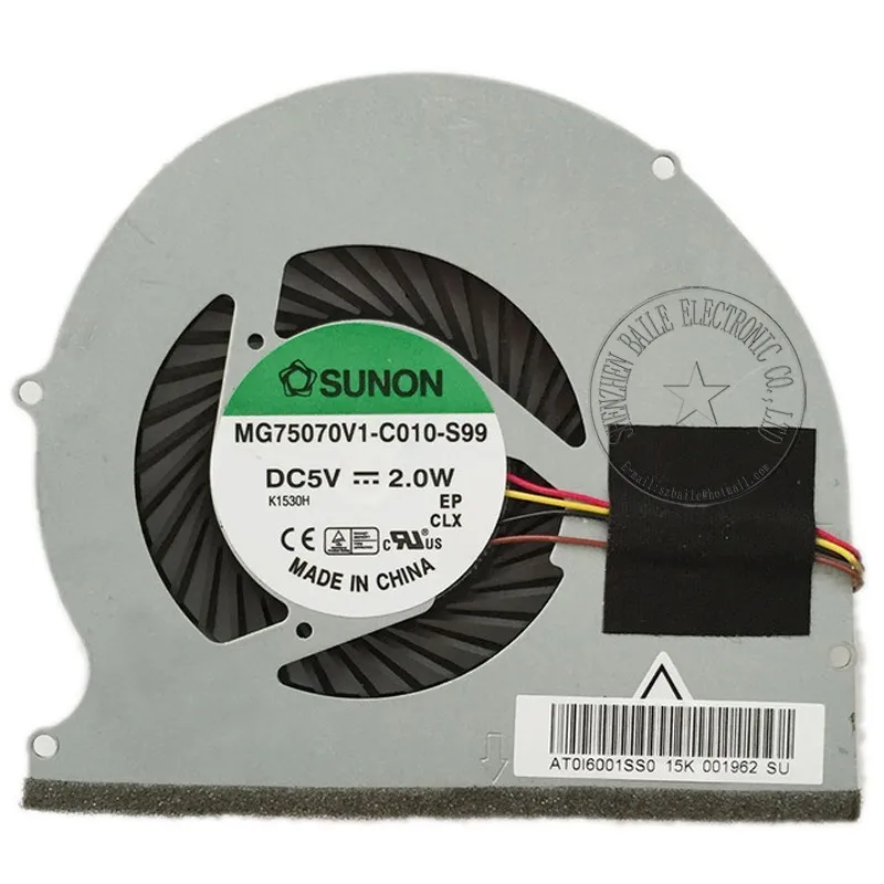 

10pcs/lot Hot Sale 5830G laptop fan for ACER 5830G 5830T 5830TG 5830 CPU fan 5830T 5830TG laptop cpu cooling fan cooler