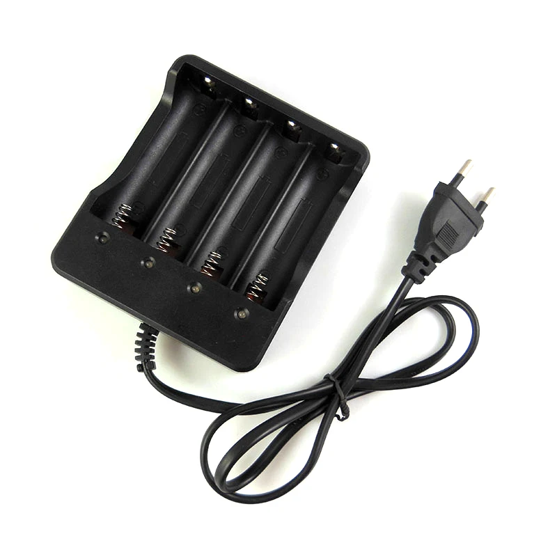 

High Quality 4 Slots Intelligent Battery Charger with short circuit protection For 4X 18650 lithium-ion rechargeable battery