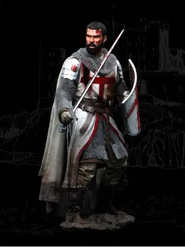 

1/18 Resin Figure Building Kit XII Century Templar Knight