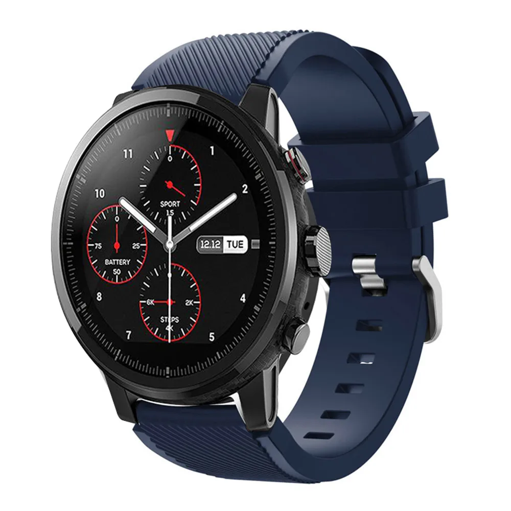 Ремешок для часов Amazfit Stratos 2S 22 мм силиконовый ремешок для часов samsung gear S3 Frontier/классический ремешок для Amazfit Stratos 2