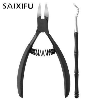

2pcs/set Foot Cuticle Scissors Pliers dead skin Feet Care Nail Clippers Trimmer Cutters Paronychia Nippers Manicure Tool BT43