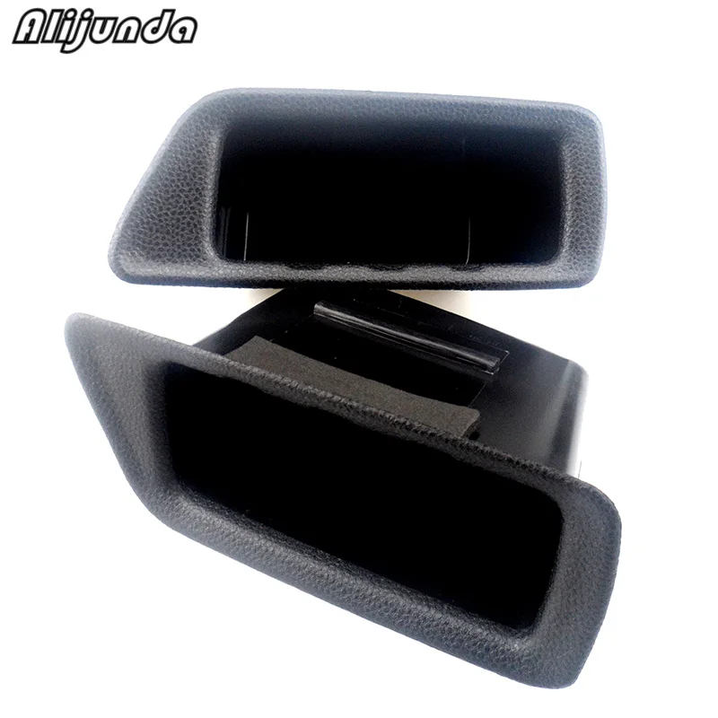 2 pcs / set Car Door Handles Inside NEW ABS Internal Storage Box Cover Arm Diving Glove Sticker Case for Ford Ecosport Accessor