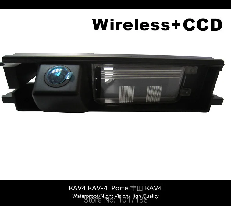 HD! WI-FI Камера Беспроводной заднего вида Камера CCD чип для Toyota RAV4 RAV-4 порте