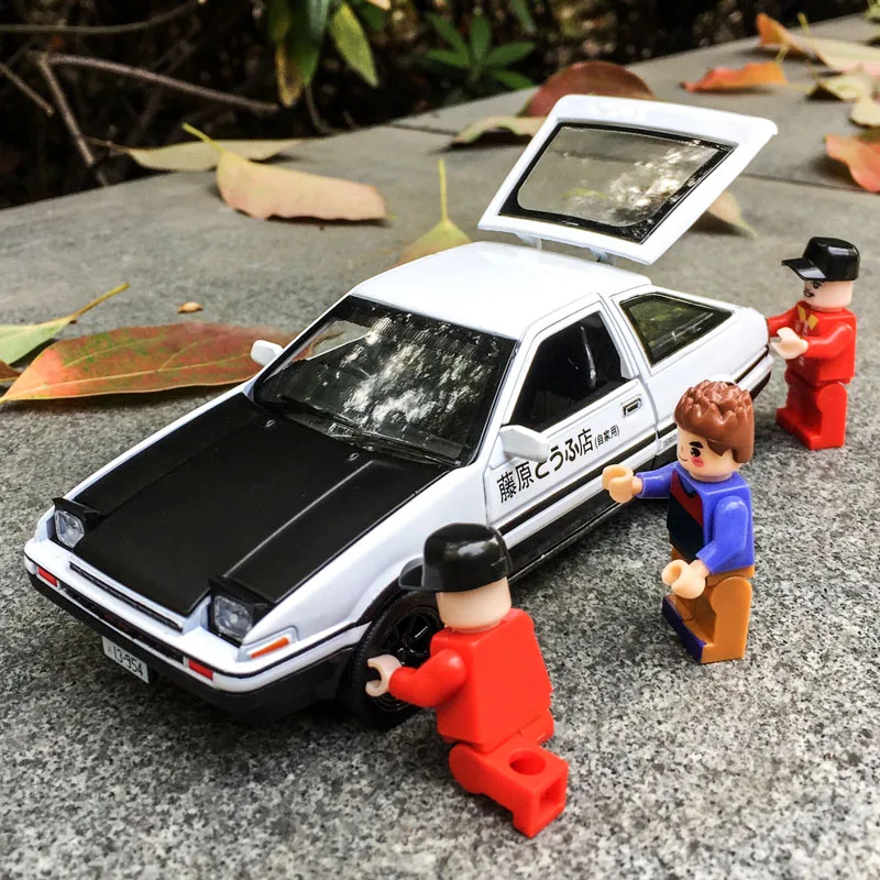 

1/28 INITIAL D Toy Car Model Simulation of AE86 Alloy Models