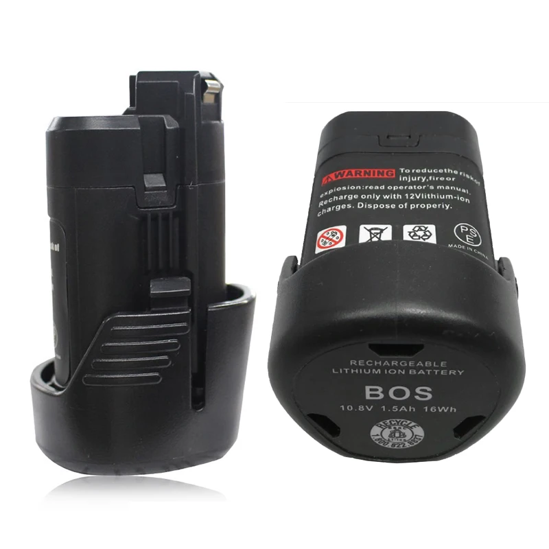Сменный литий ионный аккумулятор для Bosch BAT411 2 шт. 10 8 в 1500 ма · ч 607 336 013 1 5 10| |