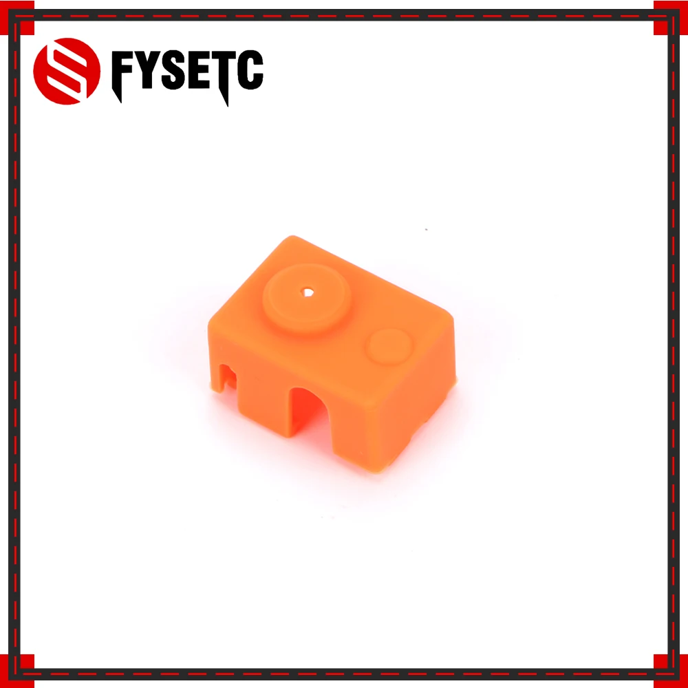 Обновление PT100 блок силиконовые носки набор оранжевый для E3D DIY V6 Hotend Prusa i3 MK3 Ultimaker