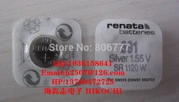

RE NATA silver oxide button battery SR1120W 391 11.6*2.1mm 50mah 1.55v