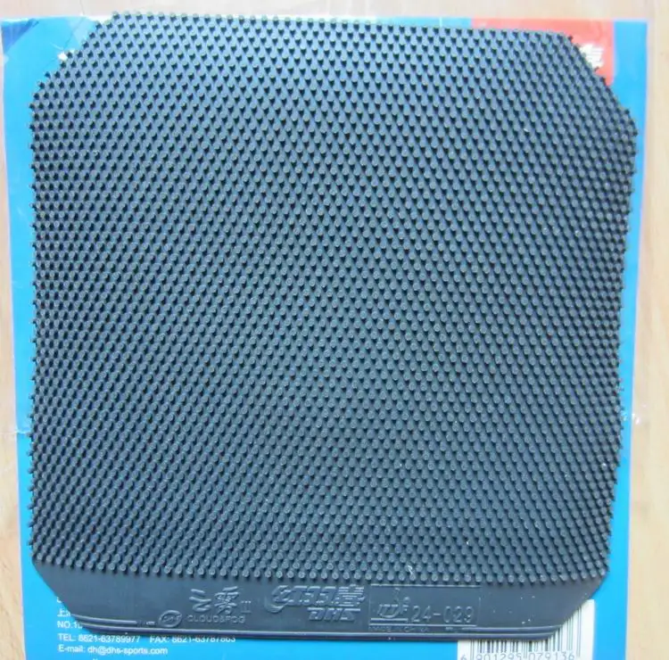 الأصلي dhs سحابة الضباب 3 fog3 تنس الطاولة المطاط مع الإسفنج ختم هجوم طويل البثور تنس الطاولة مضرب المضرب المطاط