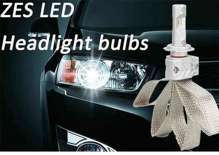 Headlight Bulbs 12V Automotive LED Headlamp Conversion Kit Replace Xenon Headlight Bulb Halogen Light Super White (1)