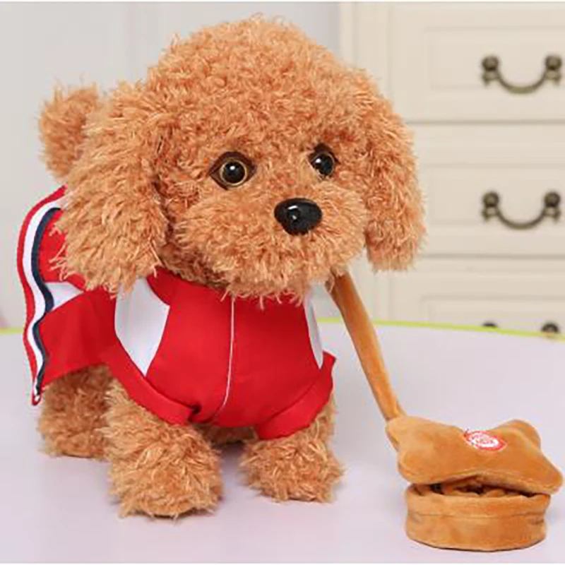 Buy Electric leash dog 2018 New arrive Teddy Plush