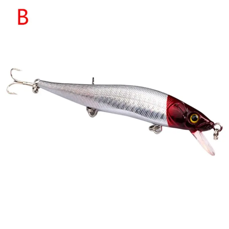 

1 PCS 8 Colors Fishing Lures Floating Artificial Fishing Bait Fishing Lures Hooks 11.7 cm