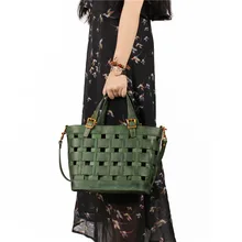 Новые сумки из натуральной кожи Верхний слой воловья ручная сумка Ретро Повседневная сумка