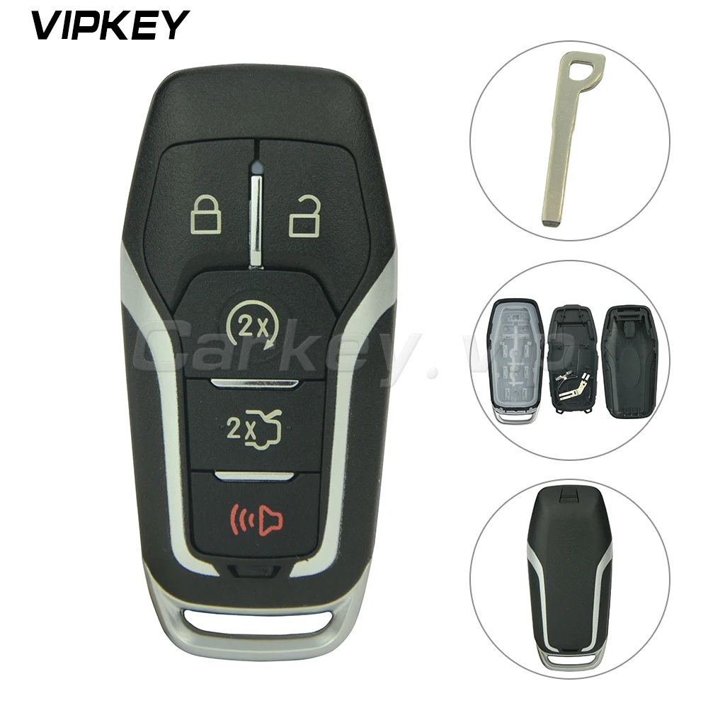 Чехол для смарт ключа Ford Edge Explorer M3N A2C31243300 5 button 164 R7989 2013 2014 2015 2016 2017|Ключ от авто| |